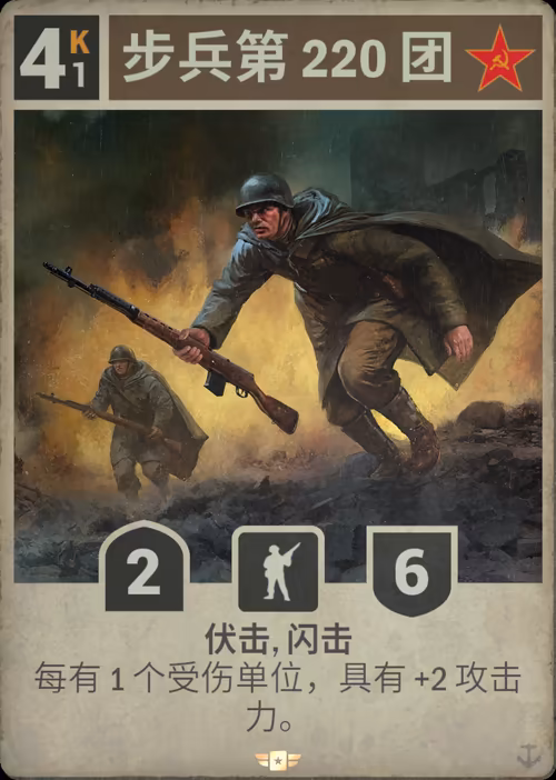 步兵第 220 团 · Kards卡图