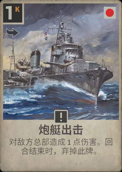 炮艇出击